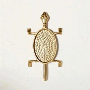 NWT OPALHOUSE + JUNGALOW METAL TURTLE DECORATIVE TRAY
